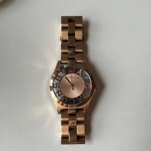 Rose Gold Marc Jacob’s watch